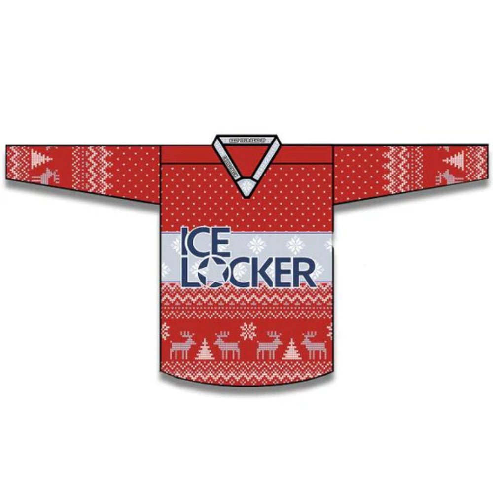 Cross Check Ice Locker Christmas Jersey - Jerseys
