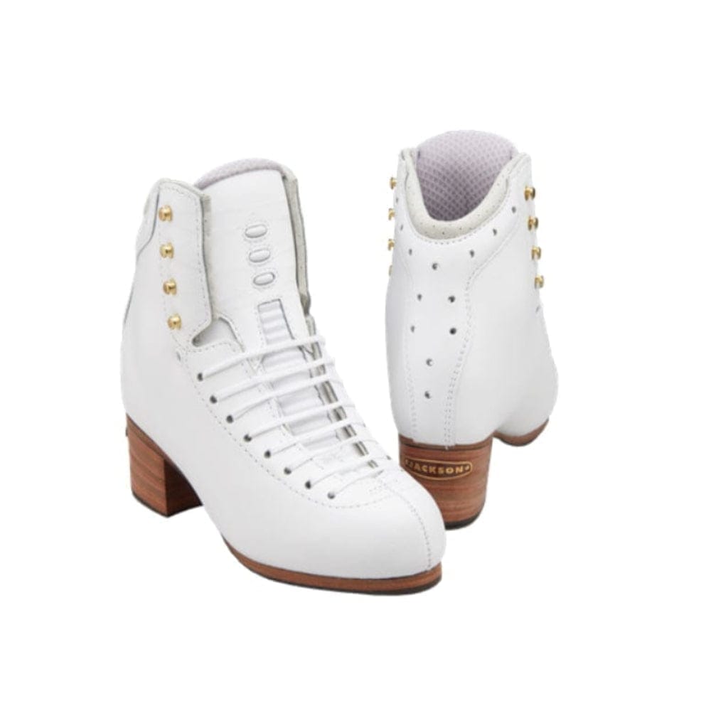 Jackson Rapid Custom Figure Boot Only - White - Custom Figure Skates