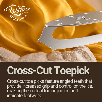 John Wilson Coronation Ace Lite Figure Skating Blades - Figure Blades